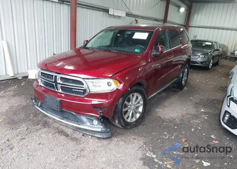 2018 Dodge Durango Sxt Awd z USA, uszkodzony, nr VIN 1C4RDJAG0JC463012